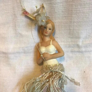 Vintage Beautiful Unique Doll Car Hanging Ornament